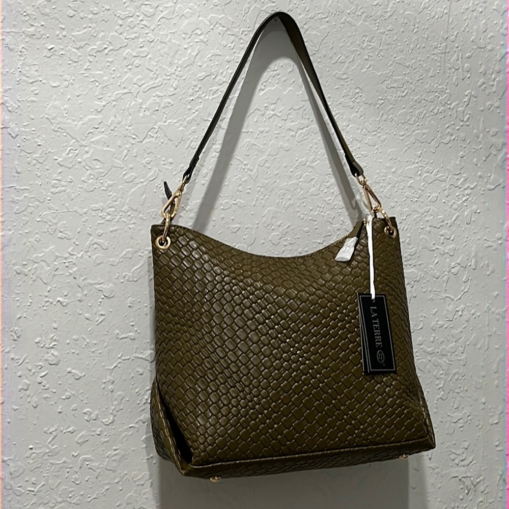 Vegan Leather Handbag NWT